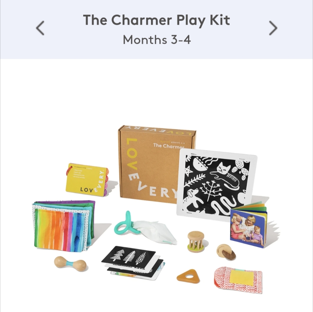 The charmer- LOVEVERY kit - 3-4mo